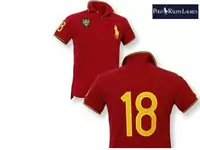 polo tee shirt 2013 short sleeve coupe du monde de flag rouge